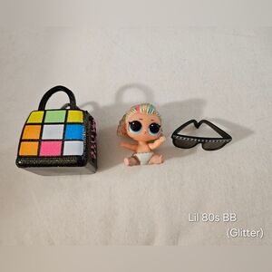 Lil 80s BB Glitter Doll with Accessories